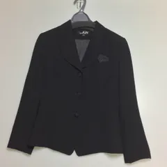 ◎◎東京IGIN ブラックフォーマル　ジャケット&スカート　サイズ７号 ブラック 中古品