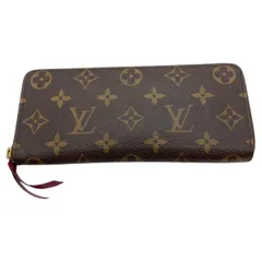 ◎◎LOUIS VUITTON ルイヴィトン モノグラム ポルトフォイユ・クレマンス 長財布 M60742 フューシャ