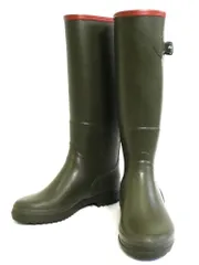 【227705】AIGLE エーグル  シャンタベル2 ラバーブーツ  ・35 ZZF8883 カーキグリーン
