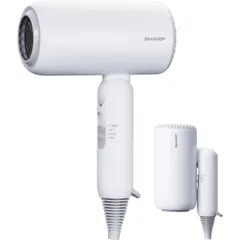 メーカー正規品 新品 Sharp シャープ IB-P300-W ディンプルフロードライヤー 速乾 さらさら髪 マイナスイオン UVケア ホワイト