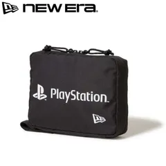 新品 NEWERA ニューエラ 正規品 プレイステーション コラボ マルチポーチ コスメポーチ ポーチ 小物入れ PlayStation プレステ ゲーム グッズ ユニセックス メンズ レディース ロゴ 黒 ブラック 14693287のサムネイル