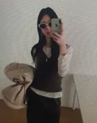 (海外配送) ニット ベスト (5カラー)