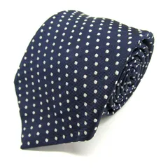 メンズビギ ブランド ネクタイ ドット PO メンズ ネイビー MEN'S BIGI 【中古】のサムネイル