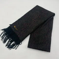 【中古品】Loro Piana ロロピアーナ CASHMERE PAISLEY STOLE カシミヤ ペイズリー ストール マフラー 服飾雑貨 【187-260108-yy-11-tei】