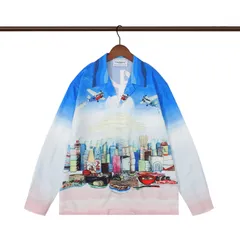 新品未使用h 花柄 シャツジャケット メンズ レディース ヴィンテージ風 春秋 長袖 デジタルプリント ユニセックス ビッグシルエット カジュアル カップルコーデ