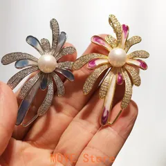 ブローチ コサージュ フラワー モチーフ ドレス スーツ 結婚式 パーティー 二次会 入学式 入園式 卒業式 卒園式 ギフト レディース 女性 zb83