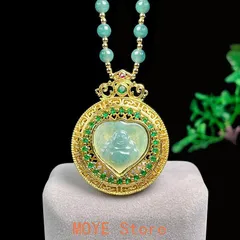 エメラルド ネックレス ペンダント 天然エメラルド 翡翠 ひすい 天然石 ヒスイ 天然ひすい お守り エメラルドペンダント アクセサリー ファッション レディース 人気 男性 プレゼント ギフト 誕生日 母の日 記念日 zb55