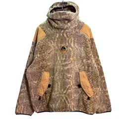 【美品】サイズ【L】シュプリーム×ナイキエーシージー Supreme×NIKE ACG 22AW／ Fleece Pullover ／ナイキ ACG フリースプルオーバー　Gold Snakeskin DN3256-277　 8065000228702