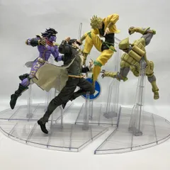 【中古】バンダイ 一番くじ ジョジョの奇妙な冒険 スターダストクルセイダース A賞 B賞 C賞 D賞 まとめセット 本体のみ[97]