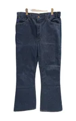 リーバイス Levi's 80's 80年代 646 ボタン裏532 オレンジタブ ベルボトム フレア Vintage ヴィンテージ デニム ネイビー W38 L31 101MB-842