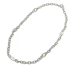 美品 グッチ インターロッキングG 925 シルバー925 シルバー  ネックレス0914 GUCCI