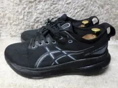 275 アシックス ゲル カヤノ 31 ブラック スニーカー ランニングシューズ 中古 靴