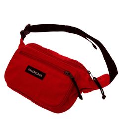 BALENCIAGA ボディバッグ レッド - メルカリ