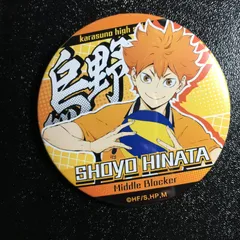 ハイキュー!! 日向 翔陽 缶バッジ