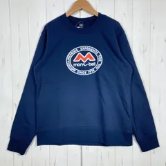 【Men's M ネイビー系】 Montbell ( モンベル ) 50th コットン スウェットシャツ Mマーク 50th Cotton Sweatshirt M Mark コットン ウェア トップス アウター ジャケット フリース z00