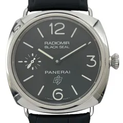 パネライ PANERAI ラジオミール ブラックシール ロゴ PAM00380 ブラック SS メンズ 腕時計