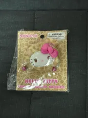 日本正規品 サンリオ ハローキティ ギャルくま ヘアクリップ ぬいぐるみ