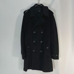 高級 アンゴラ カシミヤ Paul Smith ウールトレンチコート ダブル