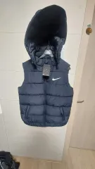 NIKE フード ダウン ベスト デニムカラー 新商品 M