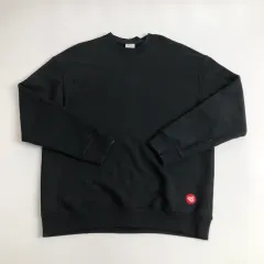 ブラック スウェット Tシャツ L