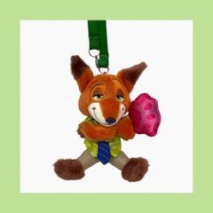 ディズニー ぬいぐるみチャーム【ニック・ワイルド】ズートピア 東京ディズニーリゾート TDR