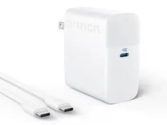 【新品・2営業日で発送】ANKER アンカー Anker 317 Charger with charging cable - White(B2672121)