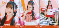 ＝LOVE 2024年8月ランダム生写真 音嶋莉沙 2024 August-II (17thcw「仲直りシュークリーム」) 3種コンプ
