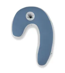 新品 【フランスベッド正規品】 まくら ブルー 縦65×横45×厚さ14cm 【スリープバンテージ ドクターL】 いびきの専門家とのコラボから生れた横向き寝用まくら いびきでお悩みの方に 036099401