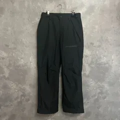美品】Oakley ナイロンパンツ Mサイズ ブラック 刺繍ロゴ OAKLEY