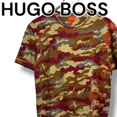 Hugo Boss ヒューゴ ボス ブラウン 迷彩 トップス レディース Tシャツ 半袖  レディース カジュアル 【Lサイズ】001357Hのサムネイル