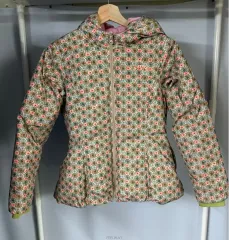 ブランド オイリリー (OILILY 正規品) 華やかな花柄 ダウン アウター コート ユア(YOOA)衣類