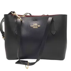 コーチ COACH ミニ アベニュー キャリーオール 2WAY ロゴチャーム ハンド ショルダーバック レディース 表記無 