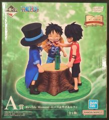 BANDAI SPIRITS 이치 반 쿠지 원피스 드라마틱 메모리즈 A상 에이스&사보&루피 Revible Moment