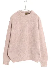 【お得なクーポン配布中!】 80s USA製 エディーバウアーウール ニット セーター メンズ M 小さめ / ヴィンテージ クルーネック ミドルゲージ 長袖ニット シンプル 無地