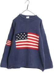macmahon knitting mills アメリカ 星条旗 国旗 ニット - メルカリ