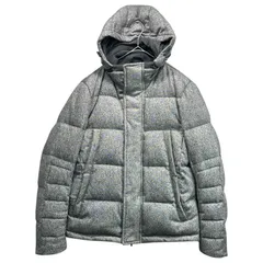 ck Calvin Klein(シーケーカルバンクライン) Tweed Hooded Down Jacket ツイード フーデッド ダウン ジャケット 381-5.CCC.CB.NW.0600 M グレーのサムネイル