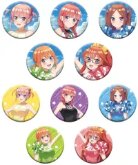 【中古】バッジ・ビンズ 全10種セット 「五等分の花嫁* キャラバッジコレクション」