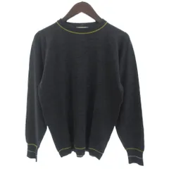 ジョンスメドレー JOHN SMEDLEY セーター ニット 長袖 クルーネック ライン ウール グレー S