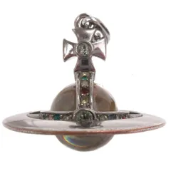 ヴィヴィアンウエストウッド Vivienne Westwood ペンダントトップ Small Orb オーブ 社外チェーン シルバーカラー ネックレス ☆AA★