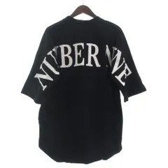 ナンバーナイン NUMBER (N)INE Tシャツ カットソー 七分袖 バックプリント 819322033 黒 ブラック 3 ■GY99のサムネイル