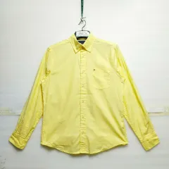 ほぼ新品/トミーヒルフィガー メンズ 長袖シャツ 100