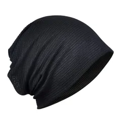 新品 [Pawinpaw] ニット帽 サマーニット 春 夏 秋【コットン/2層構造/吸汗速乾/薄手】 コットン帽子 無地 抗菌防臭 ワッチ ビーニー ニットキャップ ケア 医療用帽子 ストレッチ 通気性 柔らかい 男女兼用