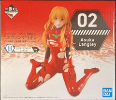 BANDAI SPIRITS 이치 반 쿠지 에반게리온 초호기, 폭주! B상 아스카 랭글리 피규어