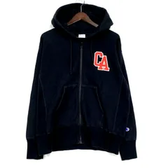 【中古品】Champion チャンピオン REVERSE WEAVE COLLEGE LOGO BACK PRINT ZIP HOODIE C3-W115 リバースウィーブ バックプリント ジップフーディ パーカー 【148-250610-as-39-izu】