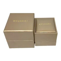 ブルガリ 新しめ リングケース ジュエリーケース 指輪ケース　リング用　ジュエリーボックス BVLGARI 空箱 箱 BOX