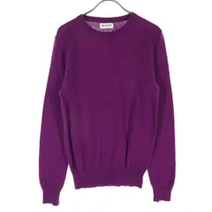 BEAMS BOY ビームスボーイ カシミヤ混 長袖 ニット パープル レディース 古着のサムネイル