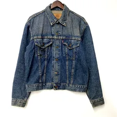 【中古品】Levi's リーバイス DENIM JACKET SMALL-E 70505-0217 デニムジャケット 刻印527 USA製 アウター 【146-250521-as-08-izu】
