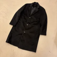 ヴィンテージ ブラック ロングコート
