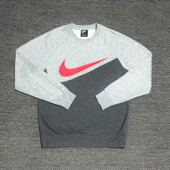 L NIKE ナイキ ビックスウォッシュ バイカラー スウェット