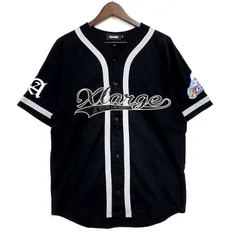 【中古品】XLARGE エクストララージ 101242014009 EMBROIDERED BASEBALL SHIRT エンブロイダード ベースボールシャツ トップス 半袖 【142-250519-ma-08-izu】